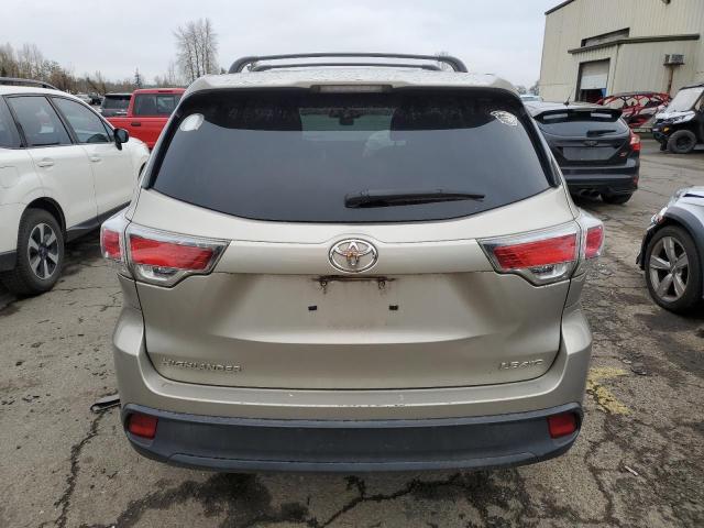  TOYOTA HIGHLANDER 2015 Колір засмаги