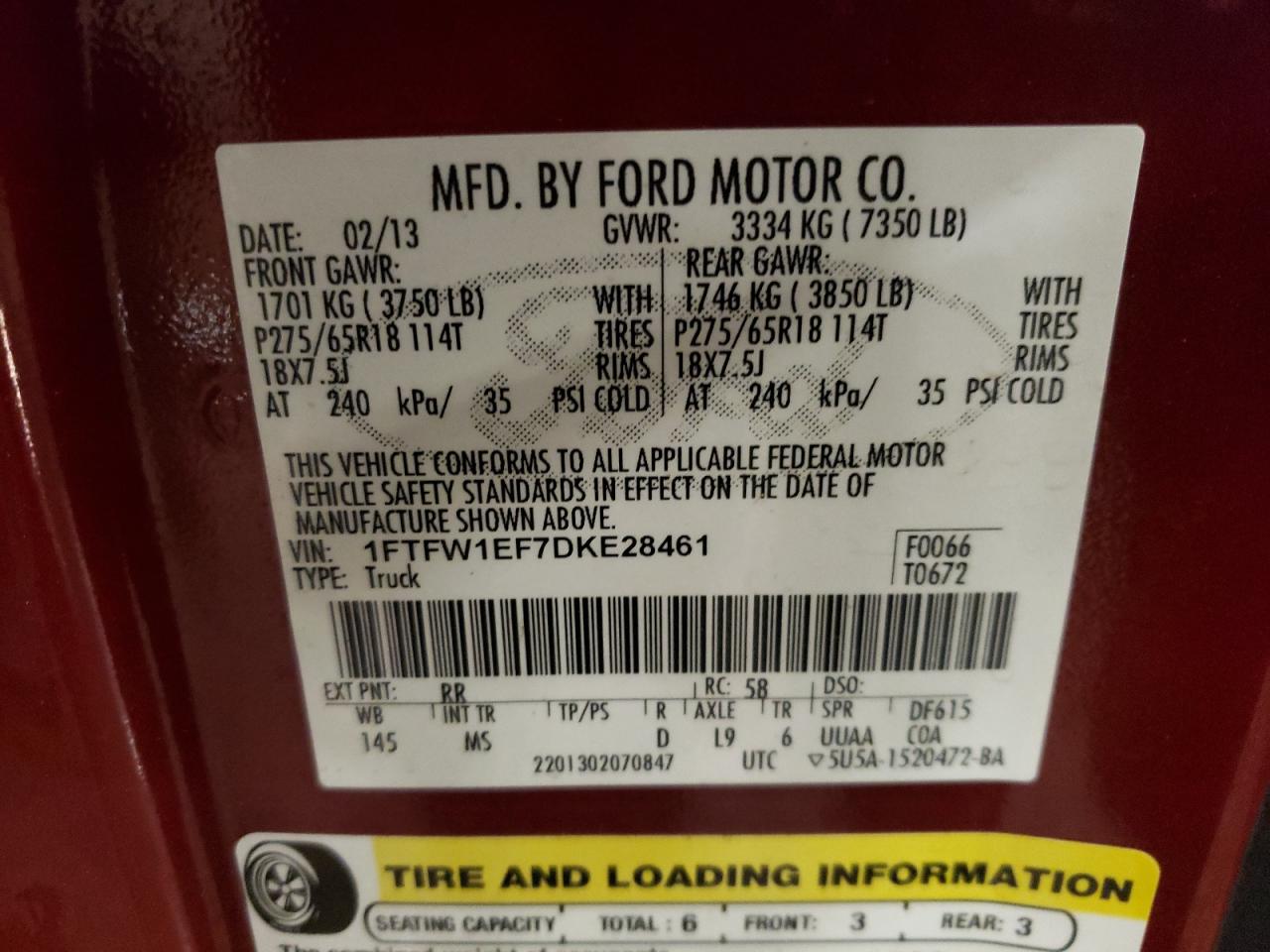 2013 Ford F-150 - Image 12
