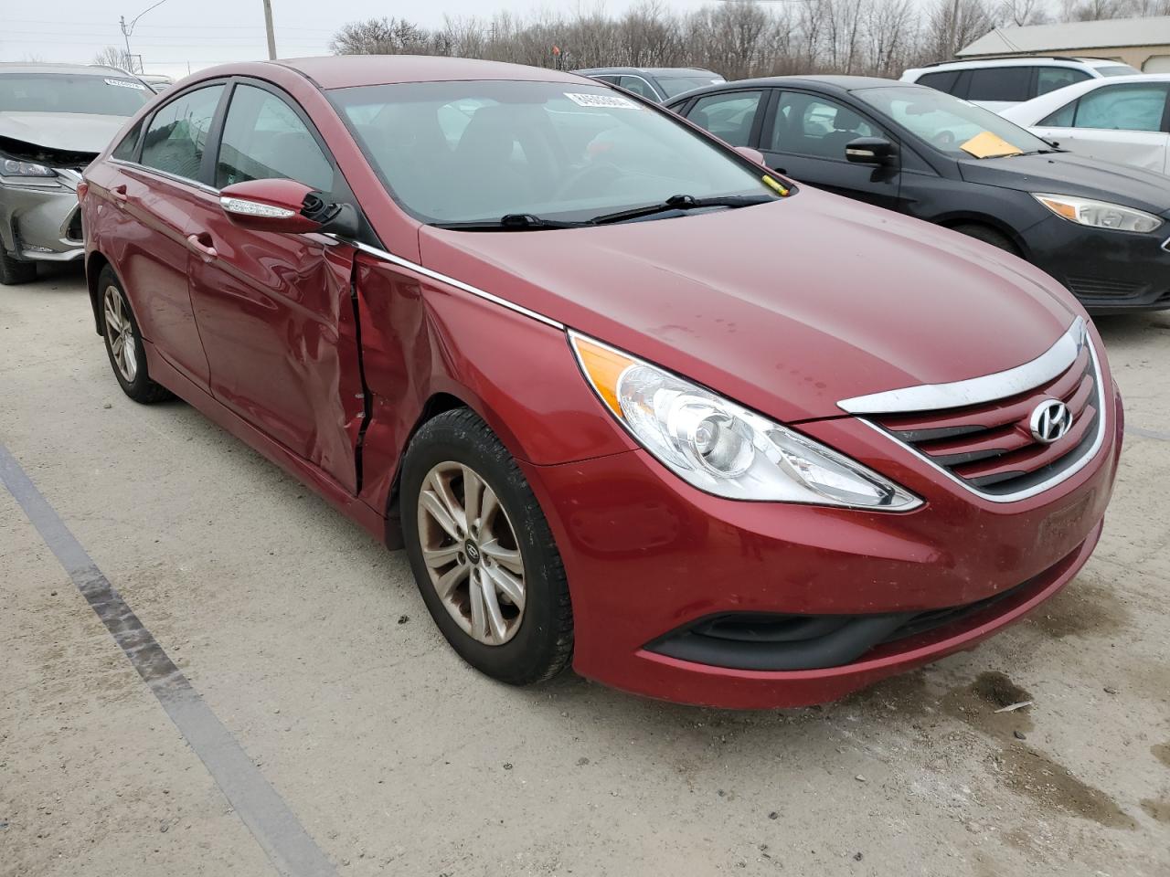 VIN 5NPEB4AC1EH876540 2014 HYUNDAI SONATA no.4