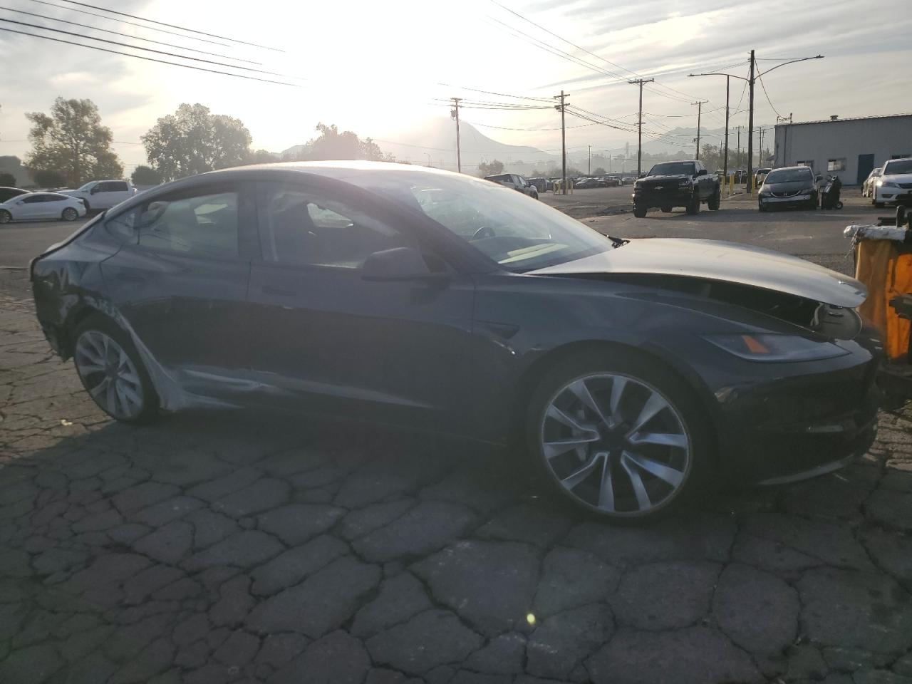 VIN 5YJ3E1EAXRF869113 2024 TESLA MODEL 3 no.4