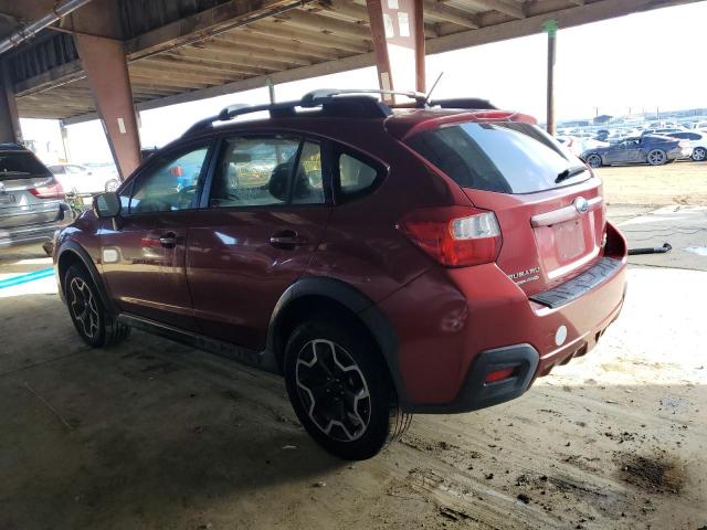  SUBARU XV 2014 Красный