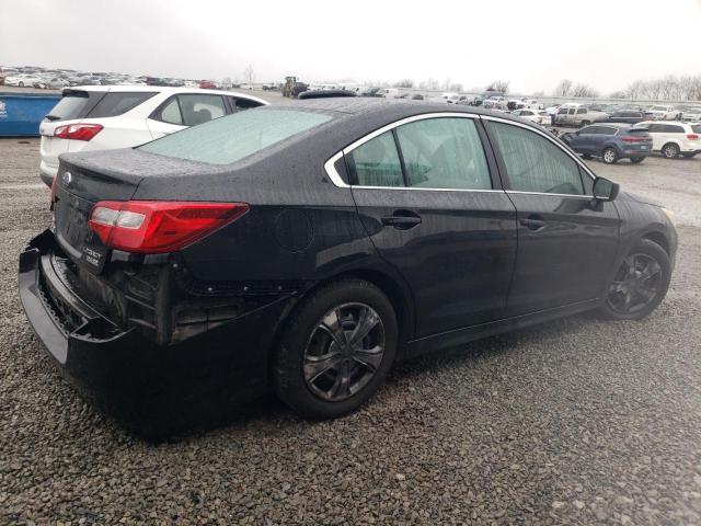Седани SUBARU LEGACY 2017 Чорний