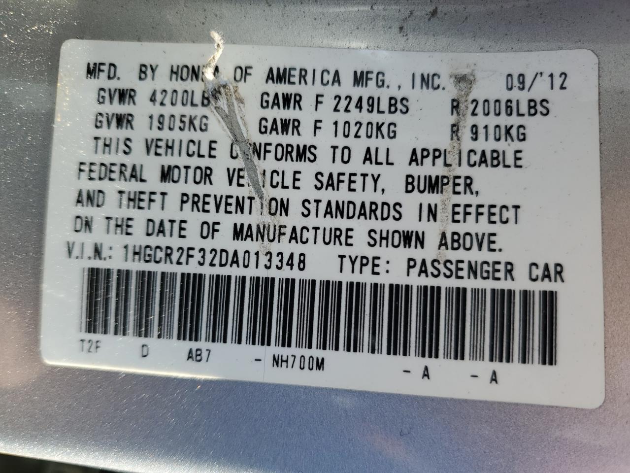 2013 Honda Accord - Image 13