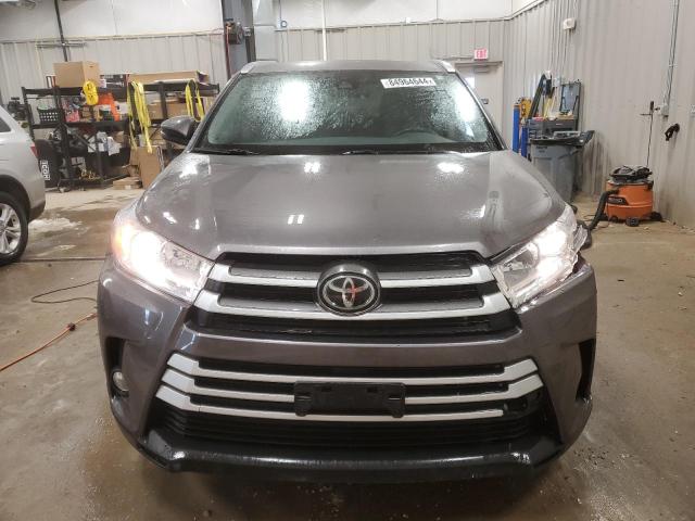  TOYOTA HIGHLANDER 2018 Gray