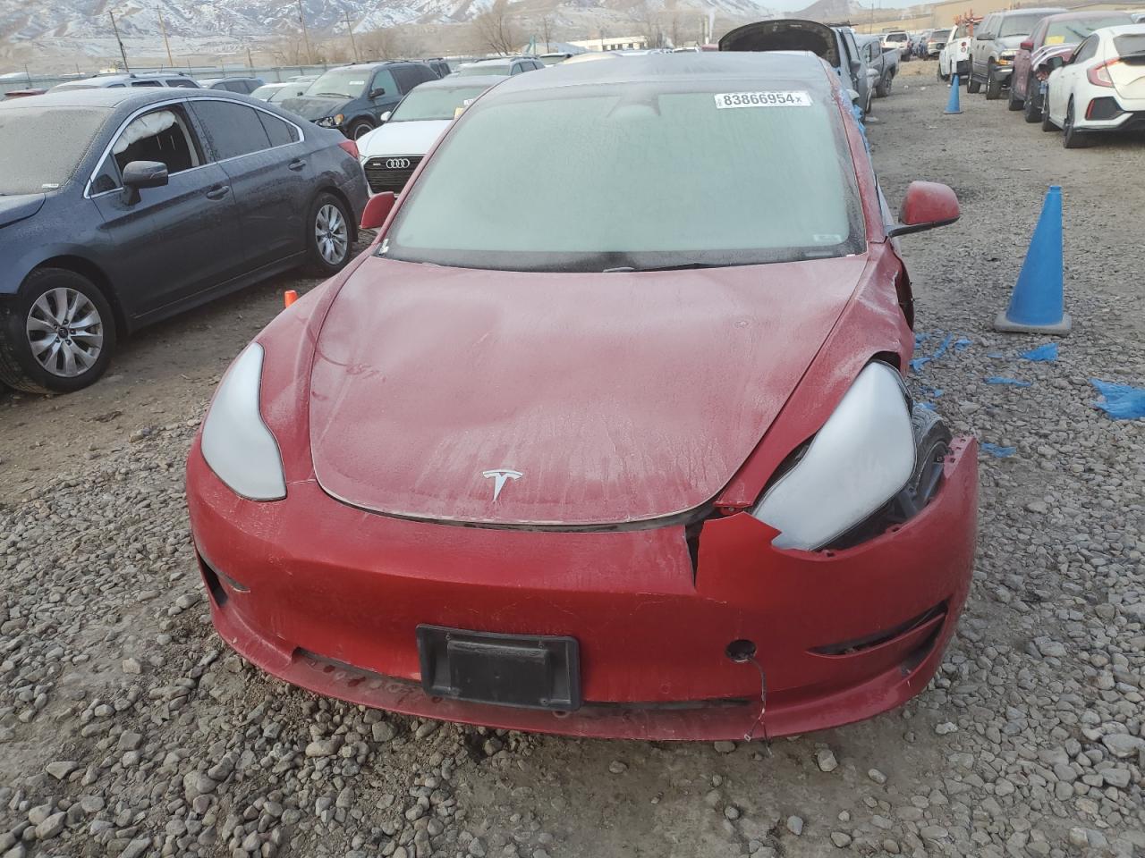 VIN 5YJ3E1EA7NF369100 2022 TESLA MODEL 3 no.5