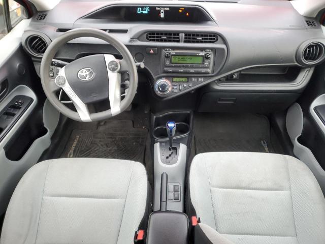  TOYOTA PRIUS 2014 Czerwony