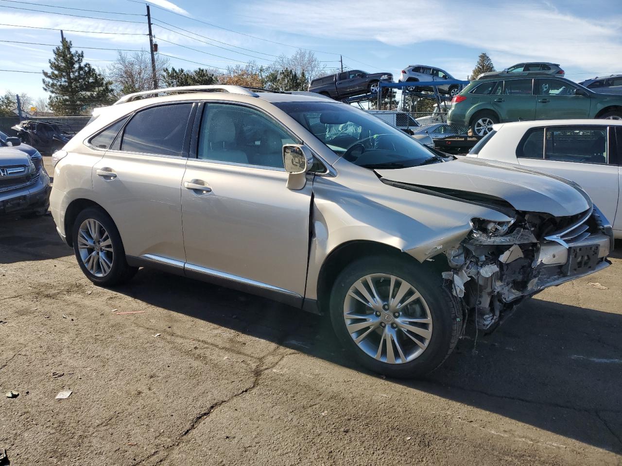 VIN 2T2BK1BA2EC243011 2014 LEXUS RX350 no.4