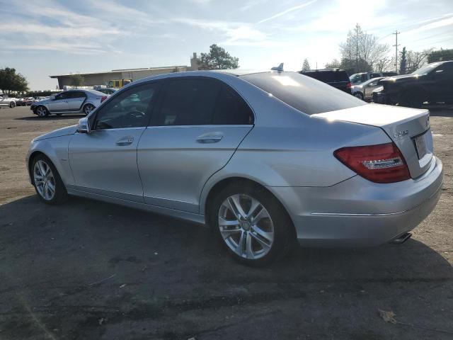  MERCEDES-BENZ C-CLASS 2012 Сріблястий