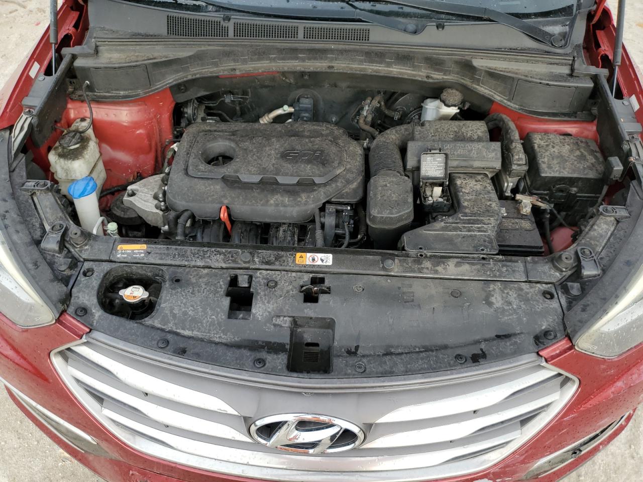 VIN 5XYZT3LB8HG382569 2017 HYUNDAI SANTA FE no.12