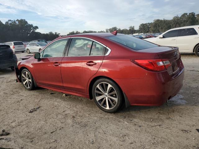  SUBARU LEGACY 2017 Czerwony