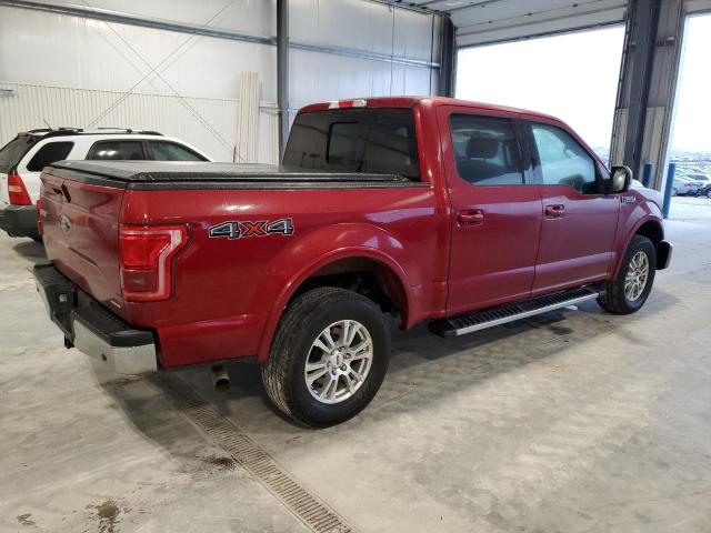  FORD F-150 2015 Czerwony