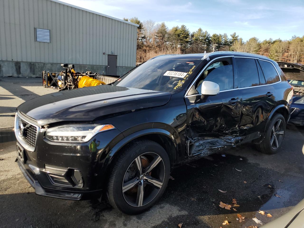 2017 Volvo Xc90 T6 en Venta en Exeter, RI - Side