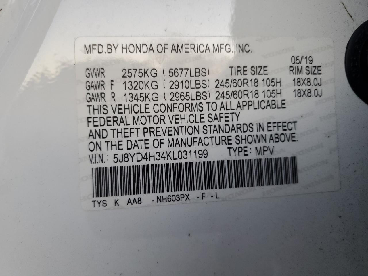 2019 Acura MDX - Image 16