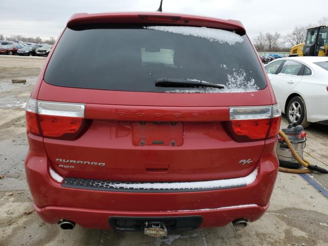  DODGE DURANGO 2012 Красный