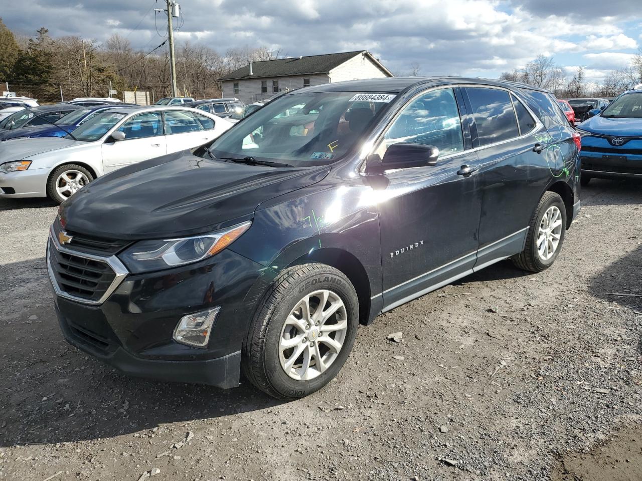 VIN 2GNAXUEV0K6186572 2019 CHEVROLET EQUINOX no.1