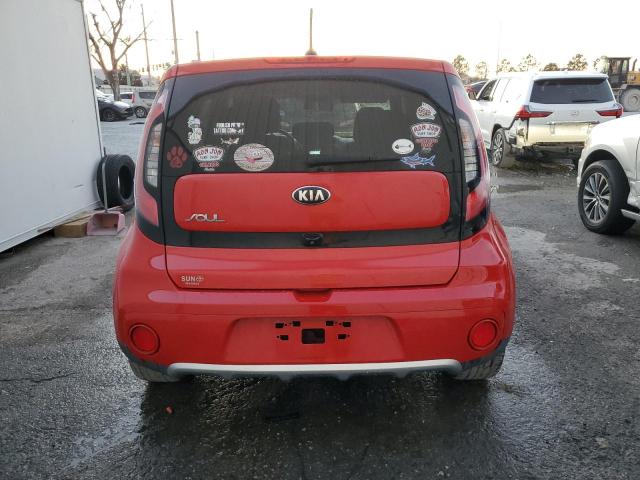  KIA SOUL 2017 Czerwony