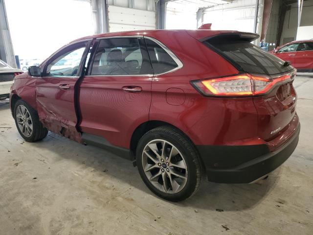  FORD EDGE 2015 Червоний