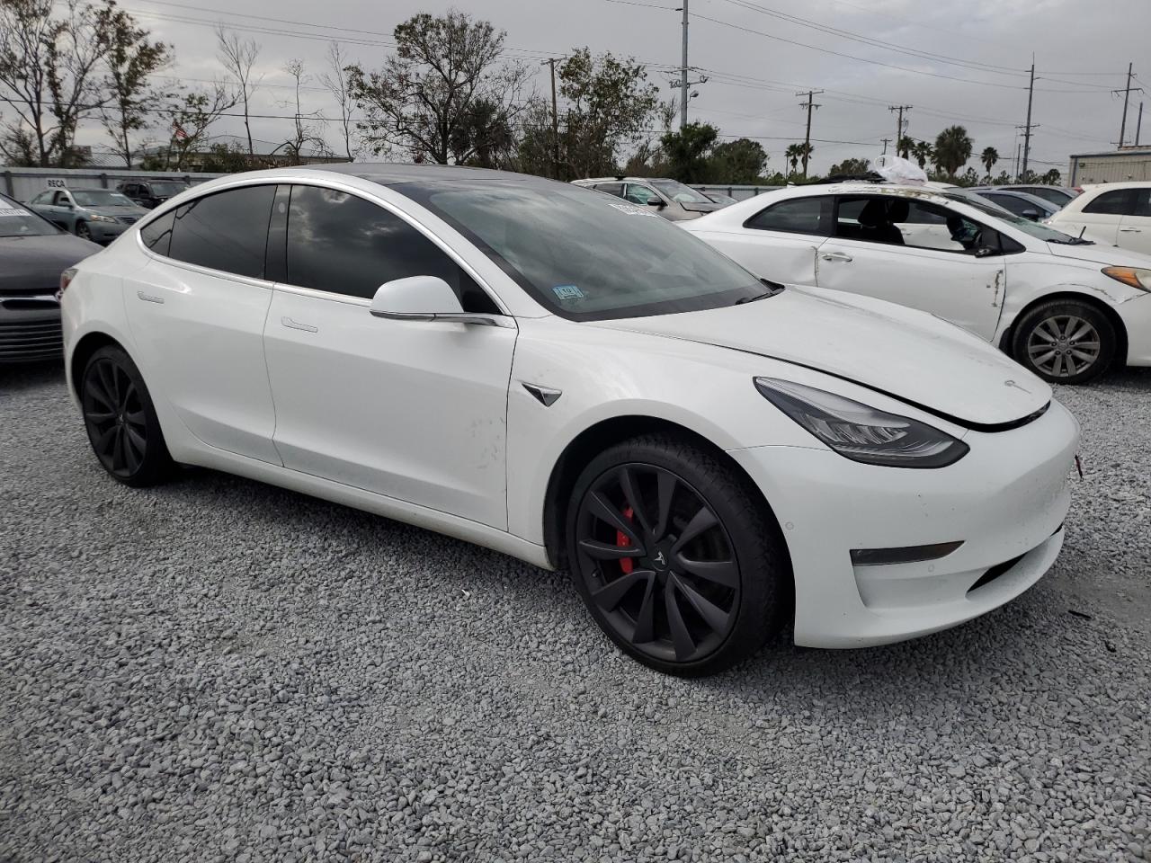 VIN 5YJ3E1EC2LF624654 2020 TESLA MODEL 3 no.4