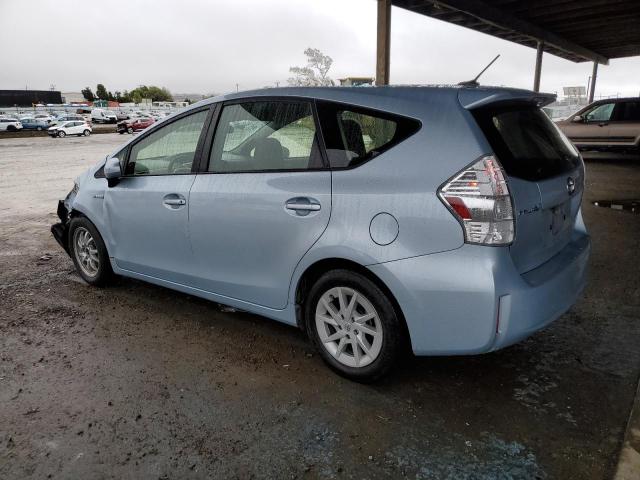  TOYOTA PRIUS 2012 Синий