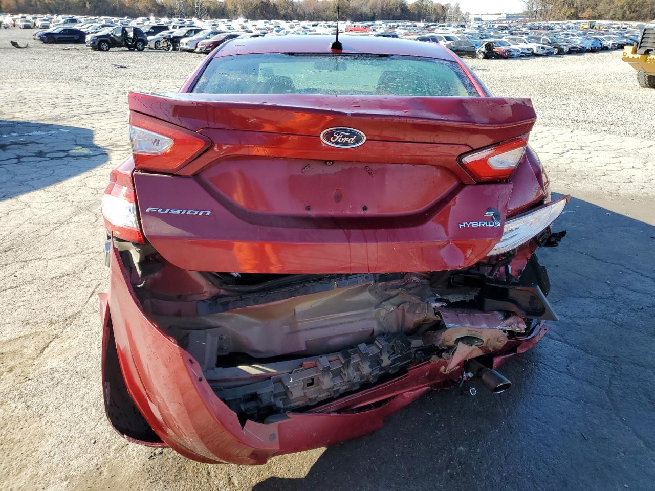 VIN 3FA6P0LU3FR274358 2015 FORD FUSION no.6