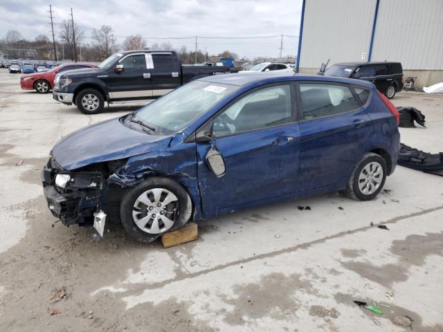  HYUNDAI ACCENT 2017 Blue