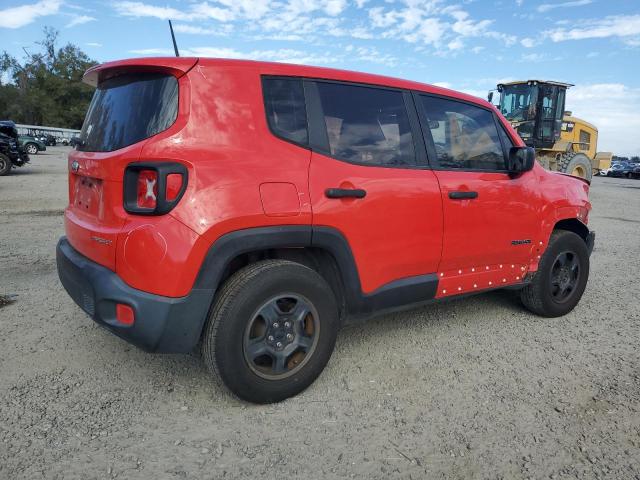  JEEP RENEGADE 2017 Czerwony