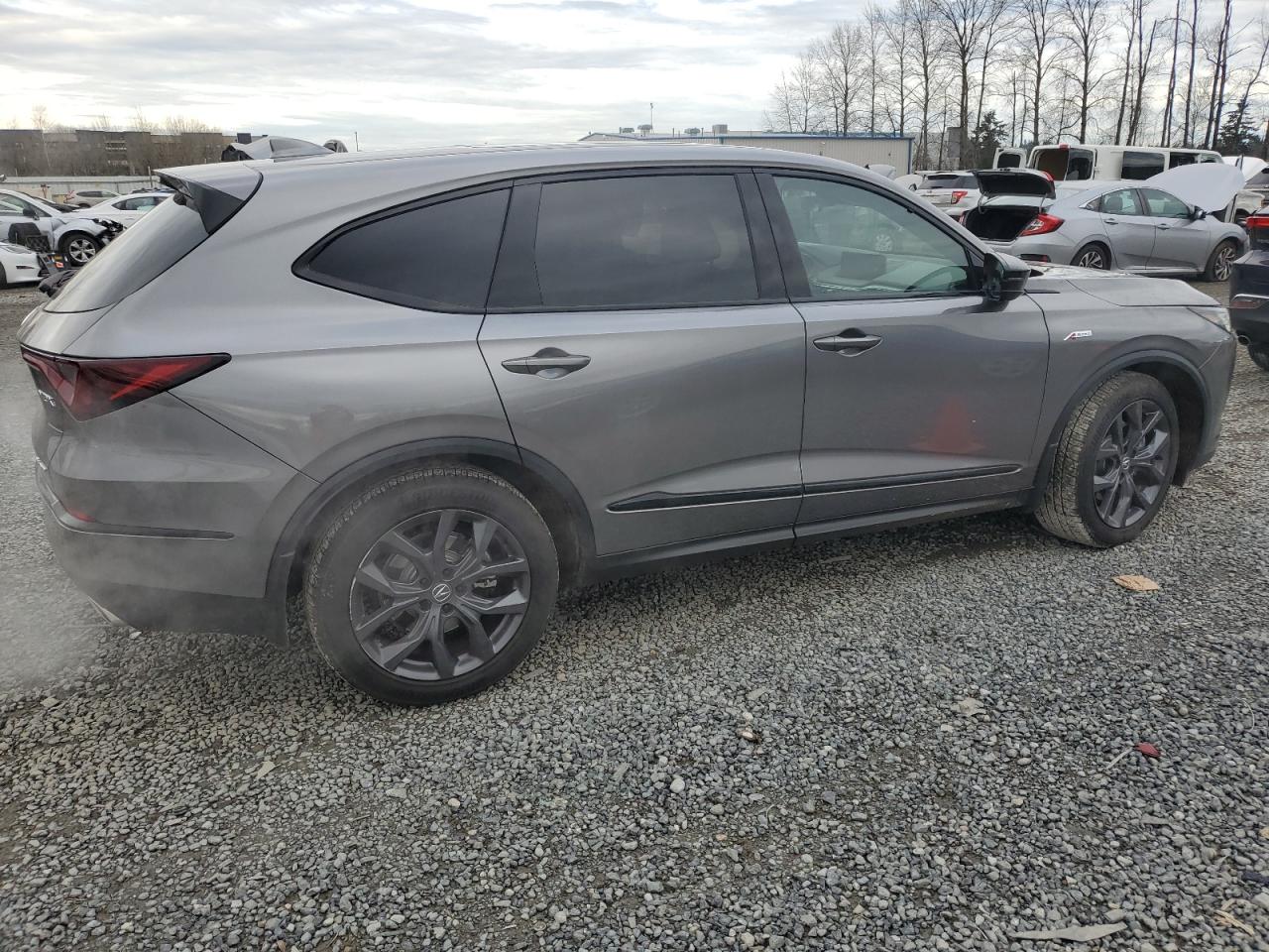 VIN 5J8YE1H03PL019666 2023 ACURA MDX no.3