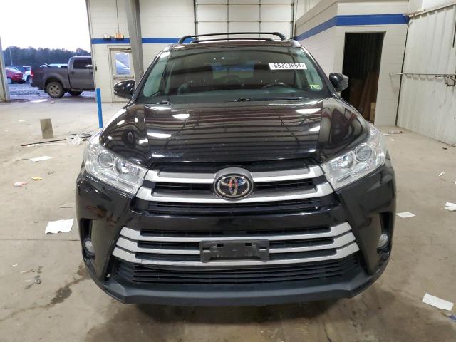  TOYOTA HIGHLANDER 2019 Czarny