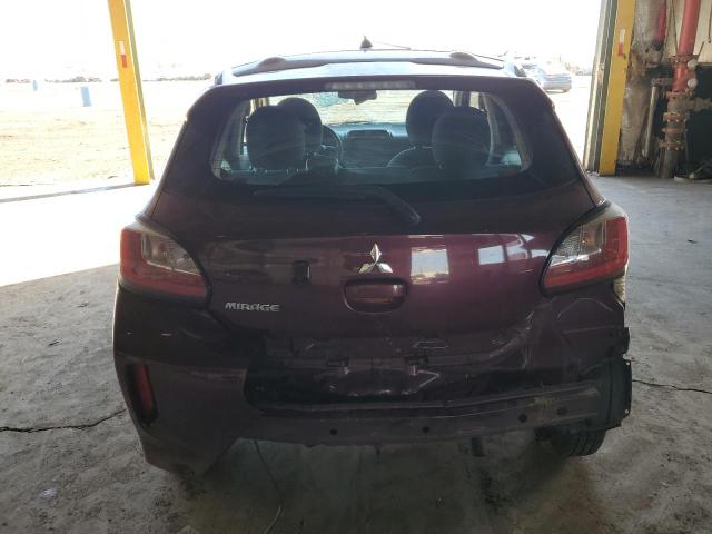  MITSUBISHI MIRAGE 2021 Burgundy