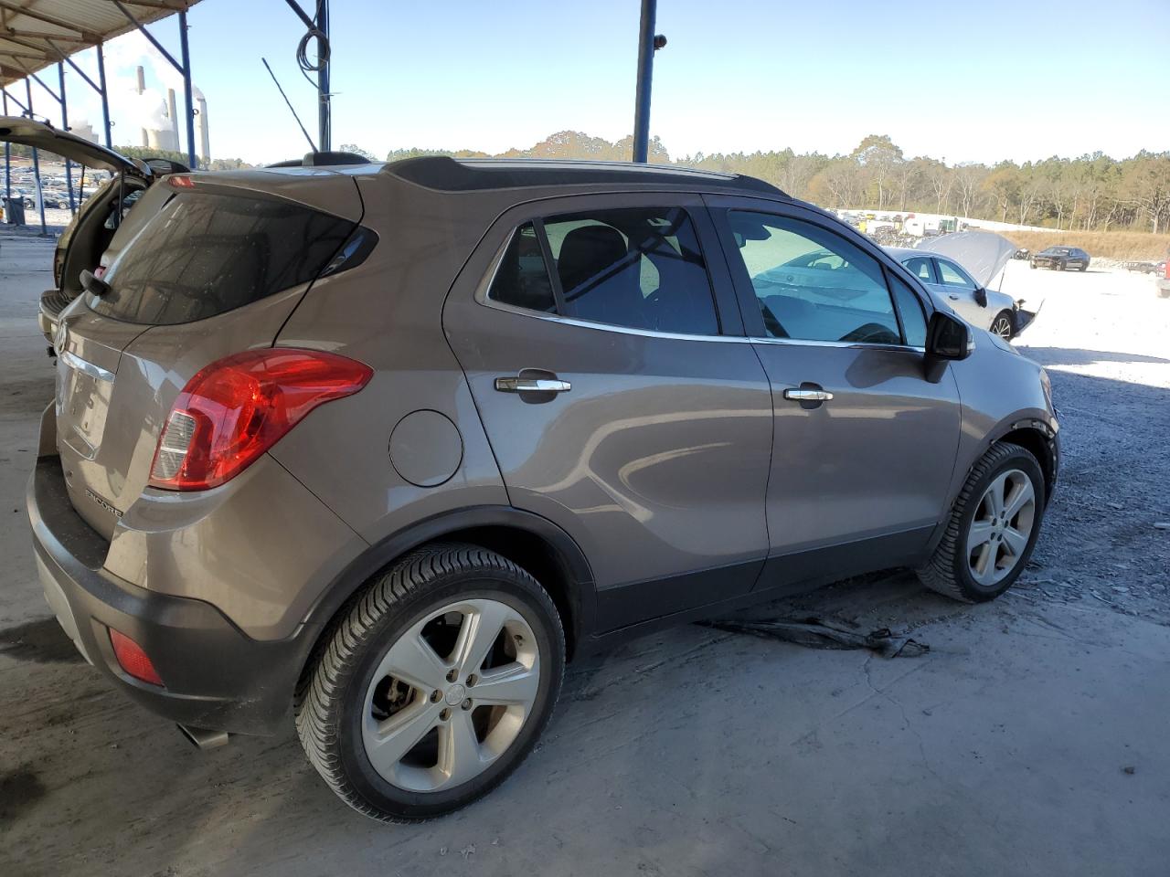 2015 BUICK ENCORE with FRONT END damage, VIN KL4CJBSB0FB057892