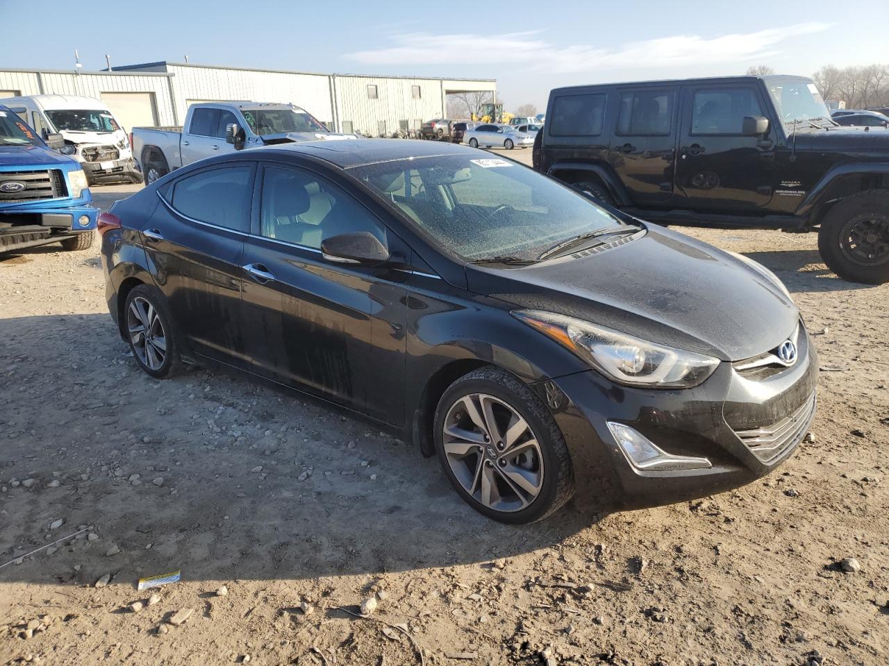 VIN 5NPDH4AE2GH681089 2016 HYUNDAI ELANTRA no.4