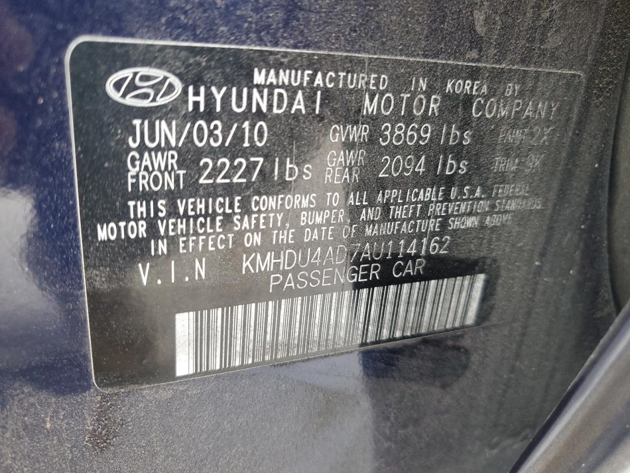 2010 Hyundai Elantra - Image 13