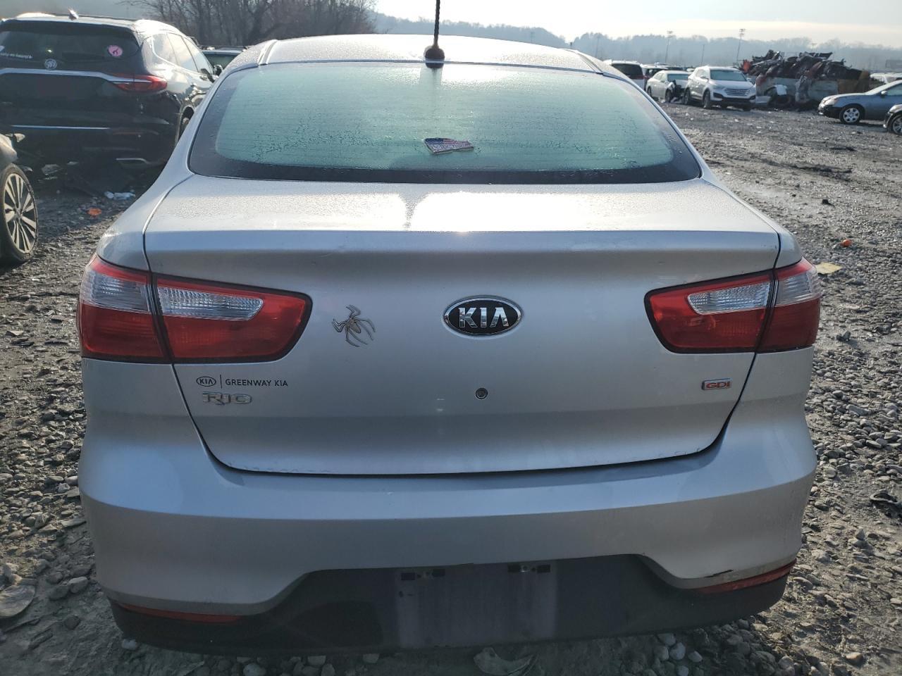 VIN KNADM4A33G6643257 2016 KIA RIO no.6