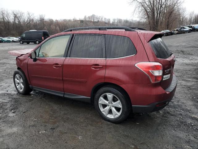  SUBARU FORESTER 2015 Бургунди