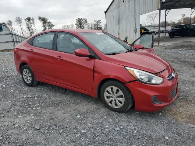  HYUNDAI ACCENT 2015 Red