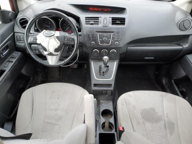  MAZDA 5 2012 Czerwony