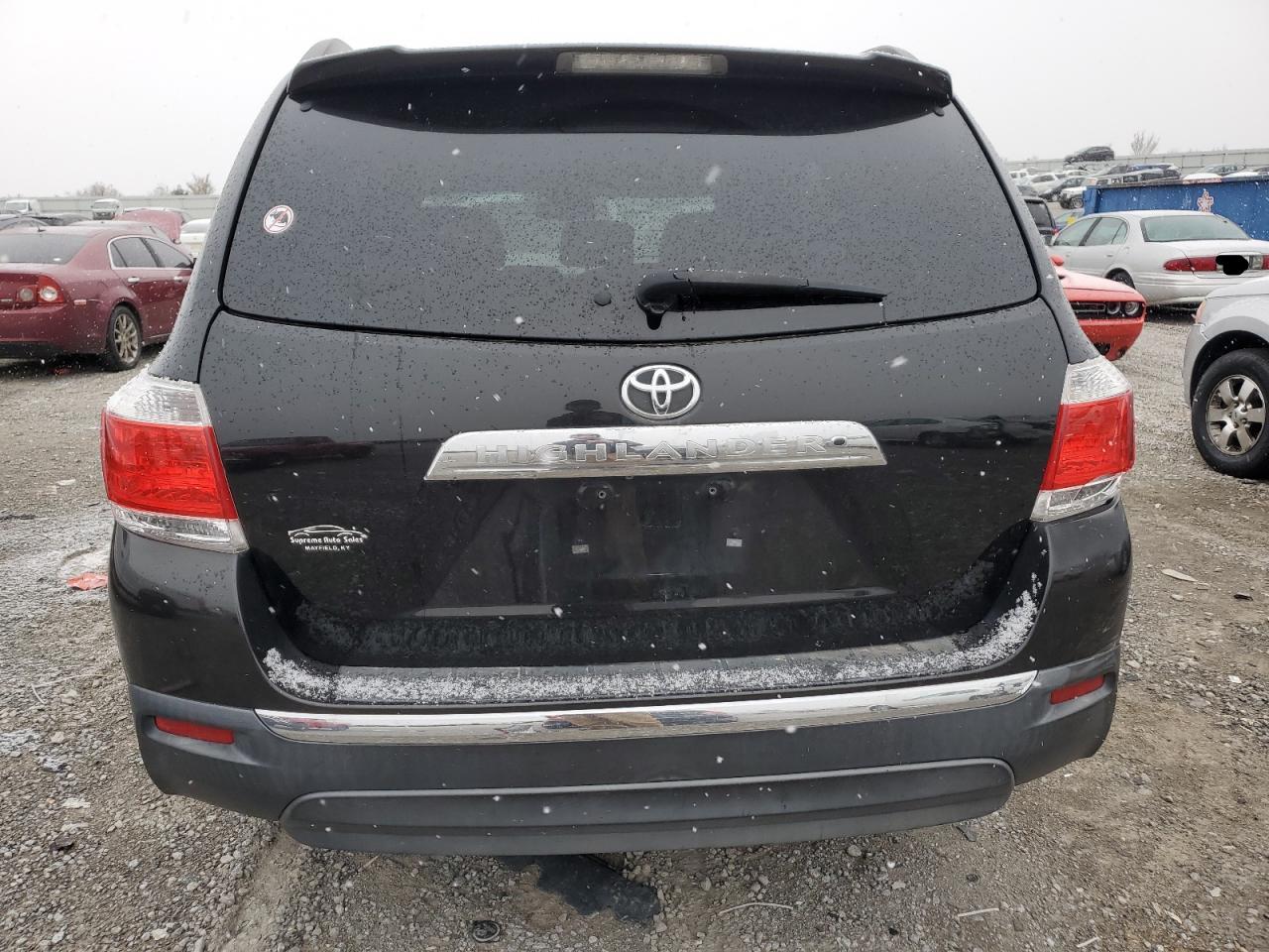 VIN 5TDYK3EH6DS109241 2013 TOYOTA HIGHLANDER no.6