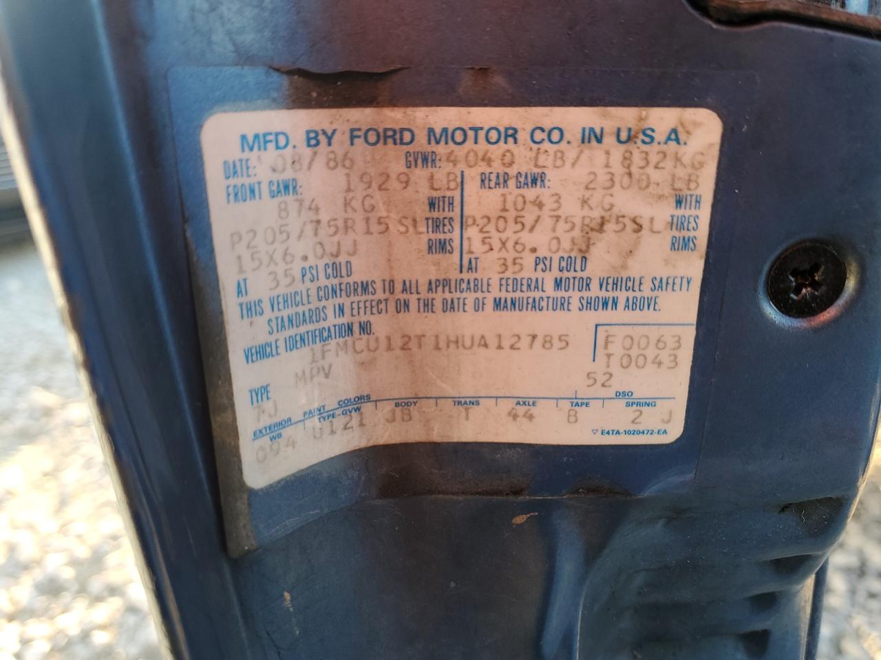 1987 Ford Bronco - Image 12