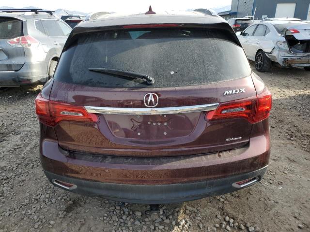 Паркетники ACURA MDX 2014 Бордовий