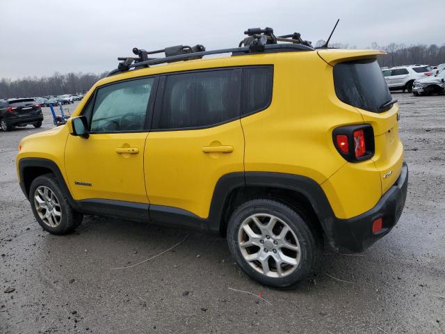  JEEP RENEGADE 2016 Желтый