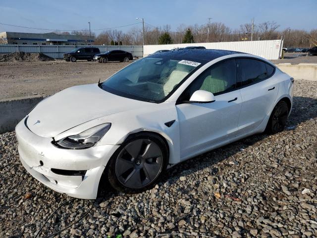  TESLA MODEL 3 2021 Білий