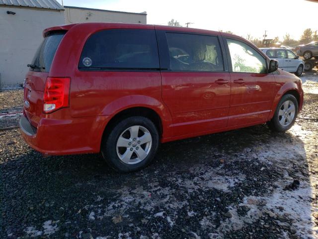  DODGE CARAVAN 2013 Красный
