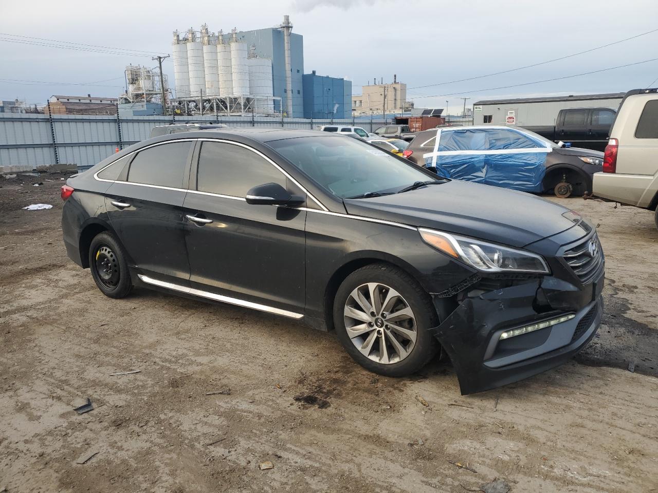 VIN 5NPE34AF2HH542626 2017 HYUNDAI SONATA no.4