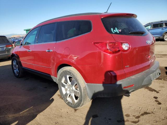  CHEVROLET TRAVERSE 2012 Red