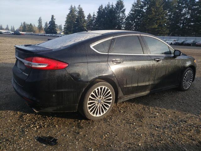 Sedans FORD FUSION 2017 Czarny