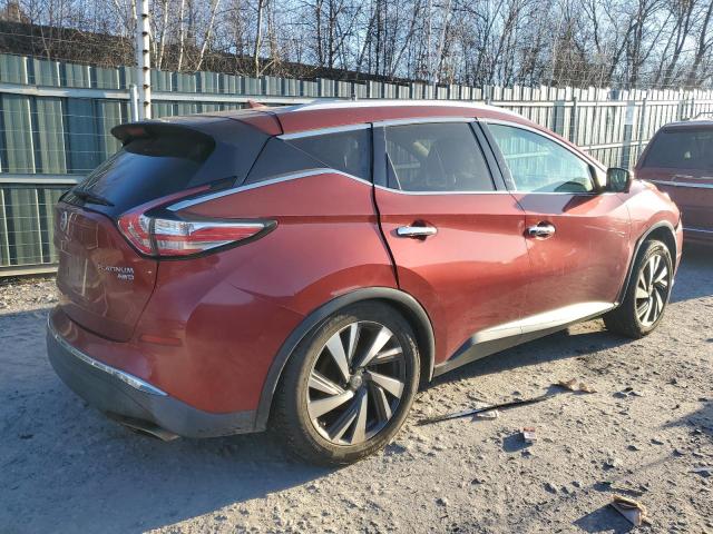  NISSAN MURANO 2016 Red