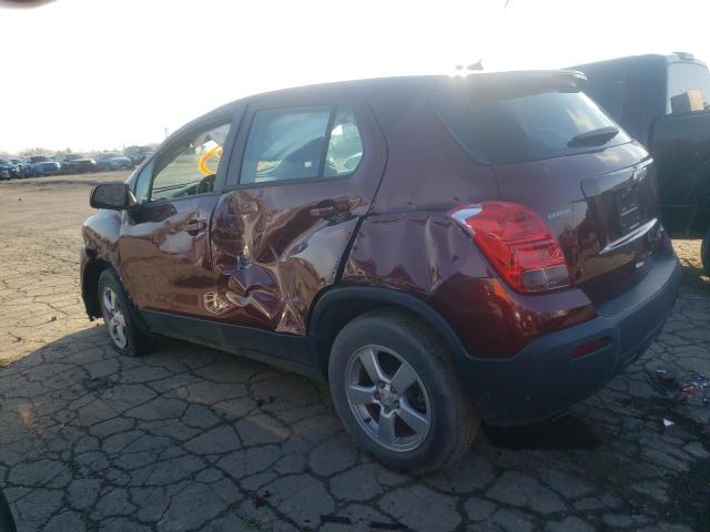  CHEVROLET TRAX 2016 Красный