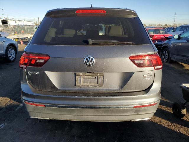  VOLKSWAGEN TIGUAN 2018 Gray