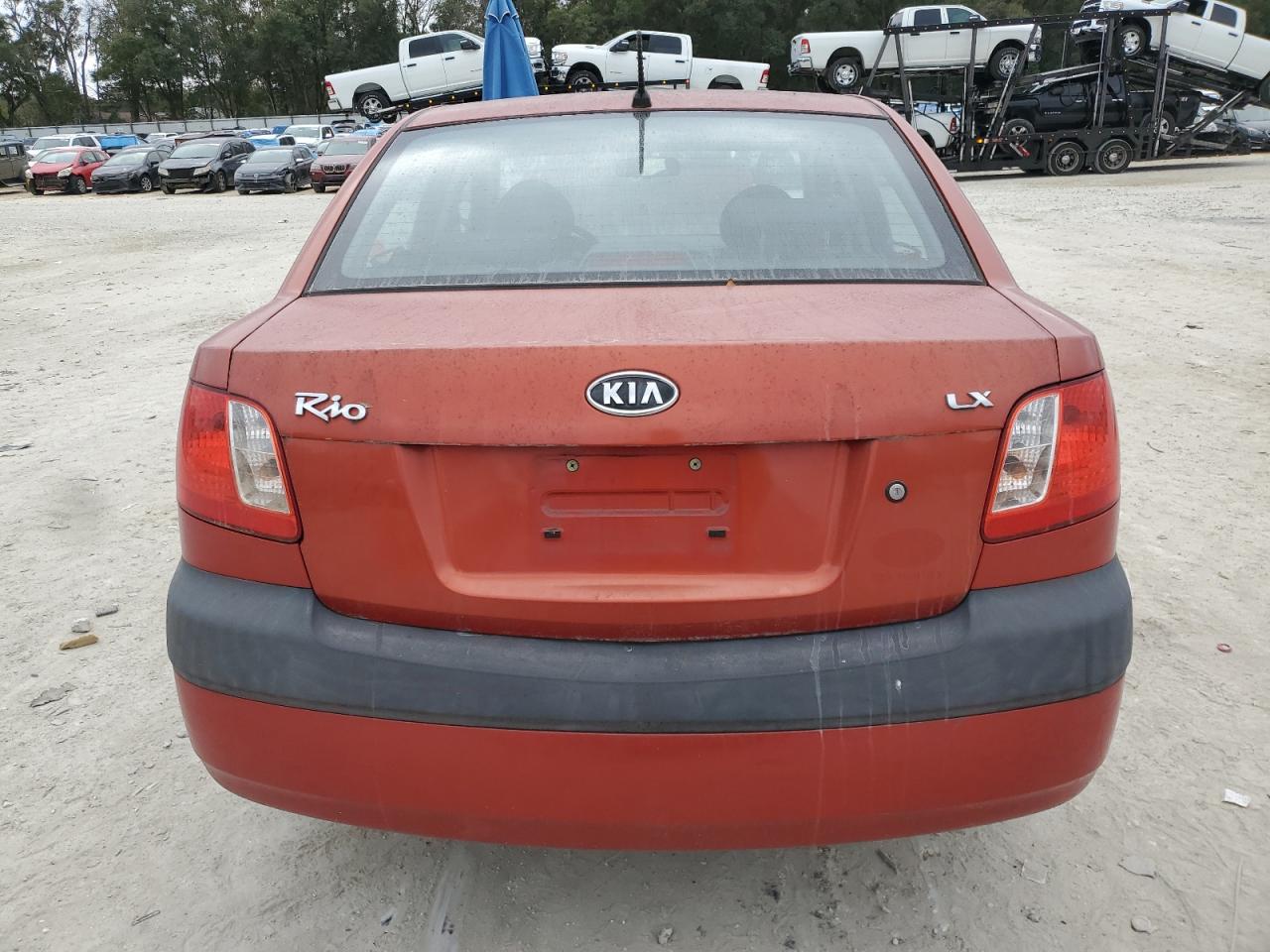 2007 Kia Rio Base VIN: KNADE123576246787 Lot: 86131664