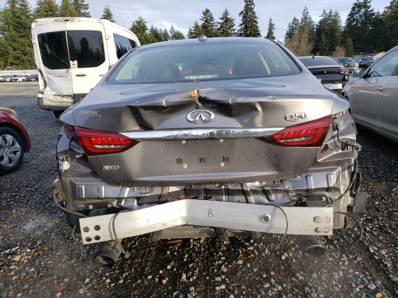 VIN JN1EV7AR3JM445438 2018 INFINITI Q50 no.6